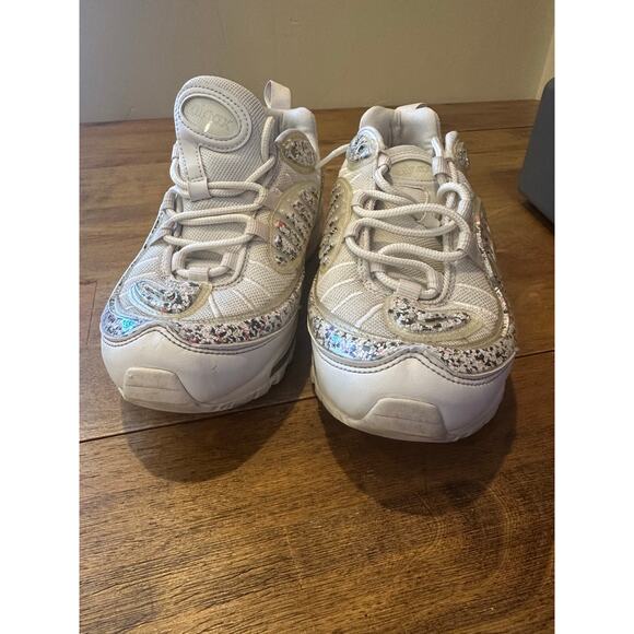 Nike Air Max 98 LX Recycled Glitter Shoes AV4417-002 Women’s Size 7.5 - Picture 4 of 14